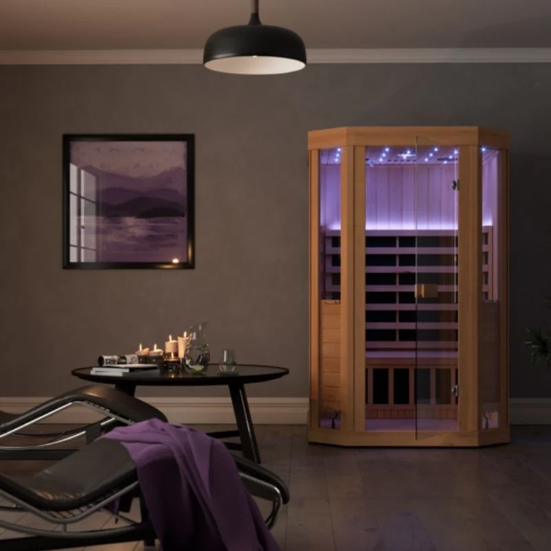 2 Person Gentle Heatwave Vision T2 Infrared Sauna - Image 4