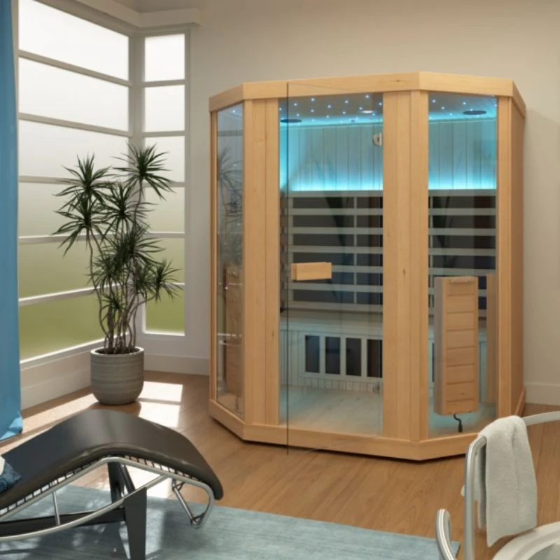 3 Person Gentle Heatwave Vision T3 Infrared Sauna - Image 2