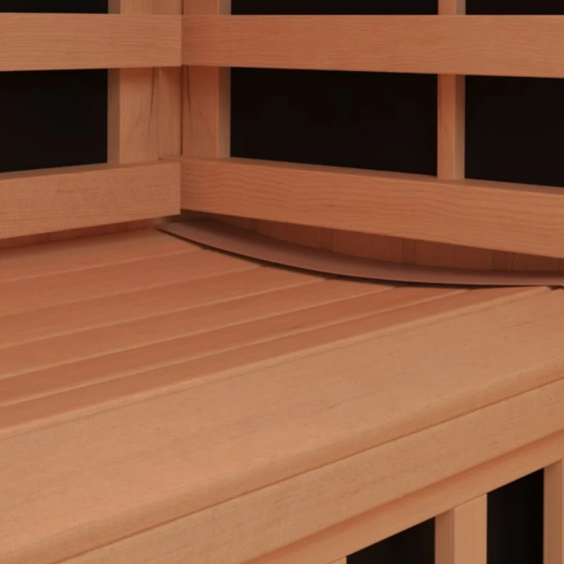 3 Person Gentle Heatwave Vision T3 Infrared Sauna - Image 8