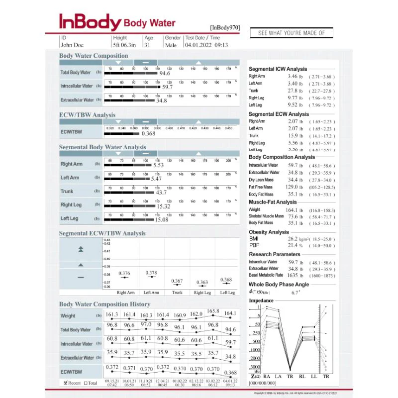 Inbody 970 Body Composition Analyser - Image 4