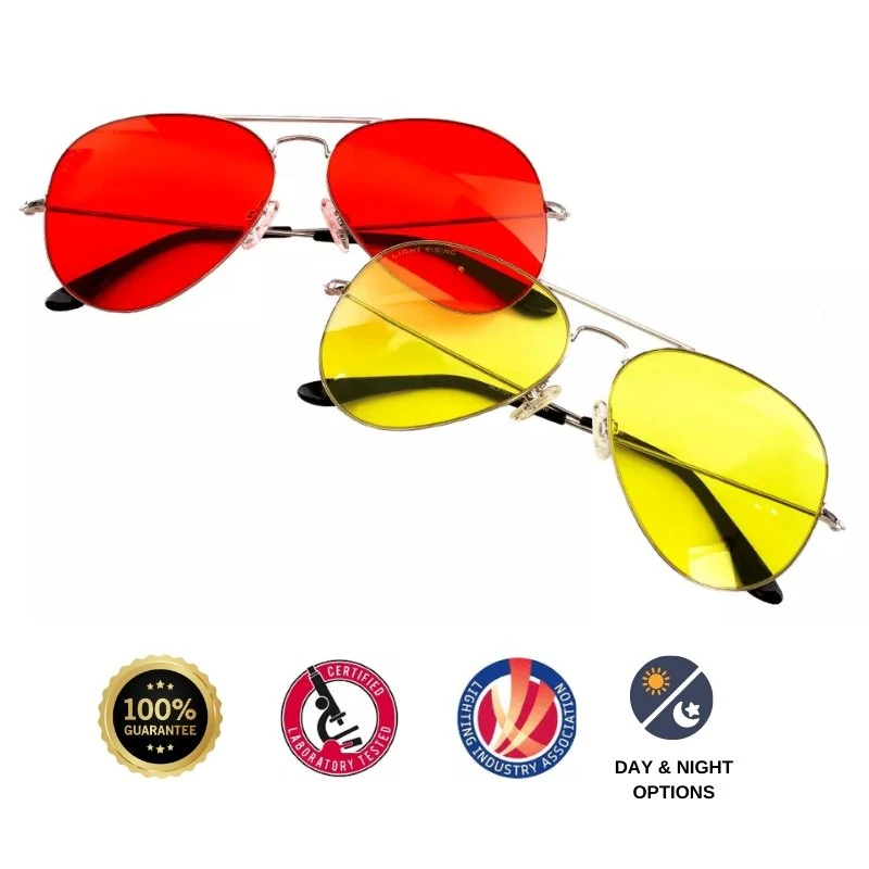 Red Light Rising Hypnos Blue Blocking Glasses