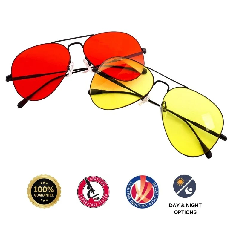 Red Light Rising Morpheus Blue Blocking Glasses