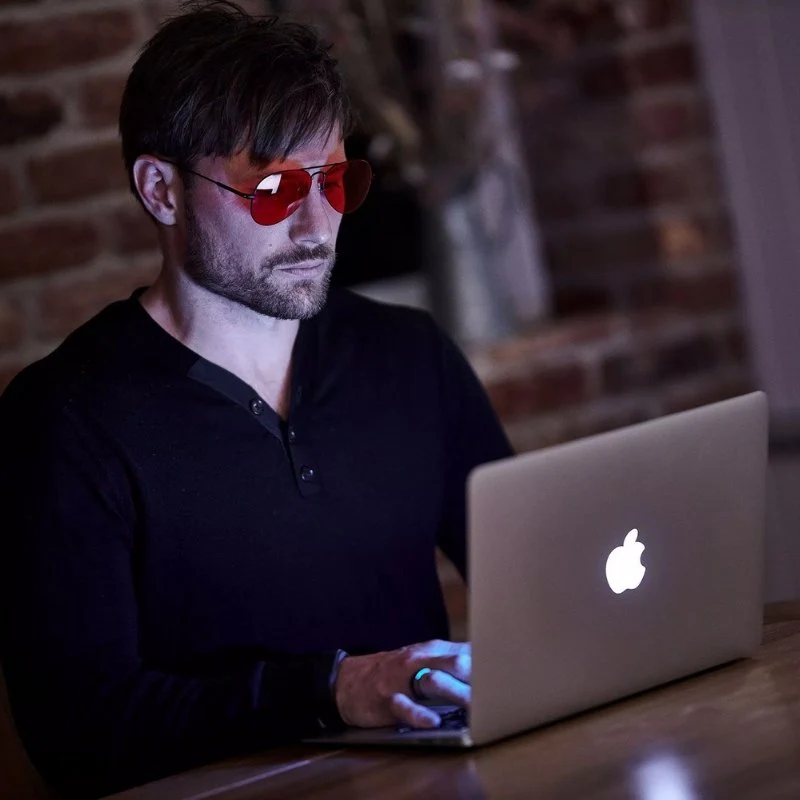 Red Light Rising Morpheus Blue Blocking Glasses - Image 17