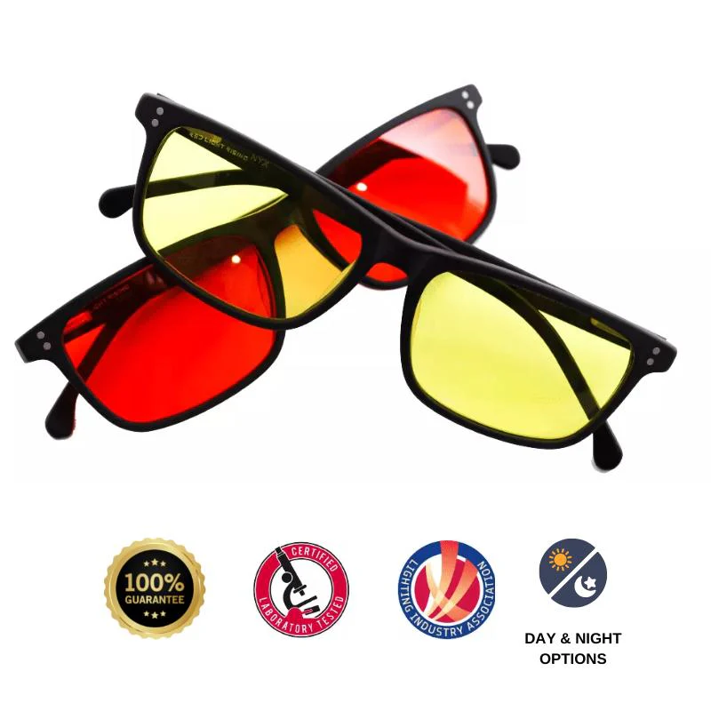 Red Light Rising Nyx Blue Blocking Glasses