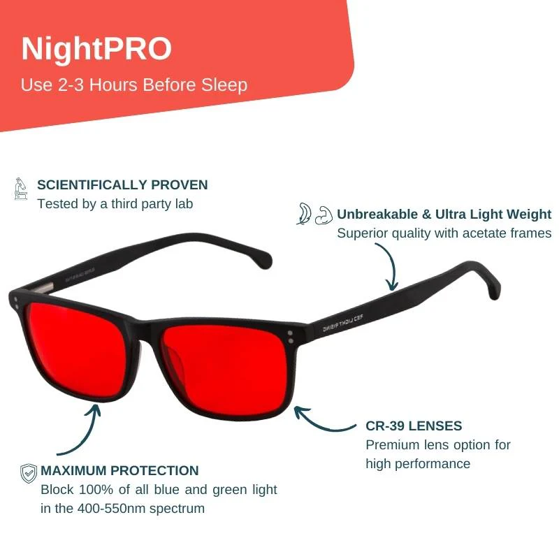 Red Light Rising Nyx Blue Blocking Glasses - Image 5